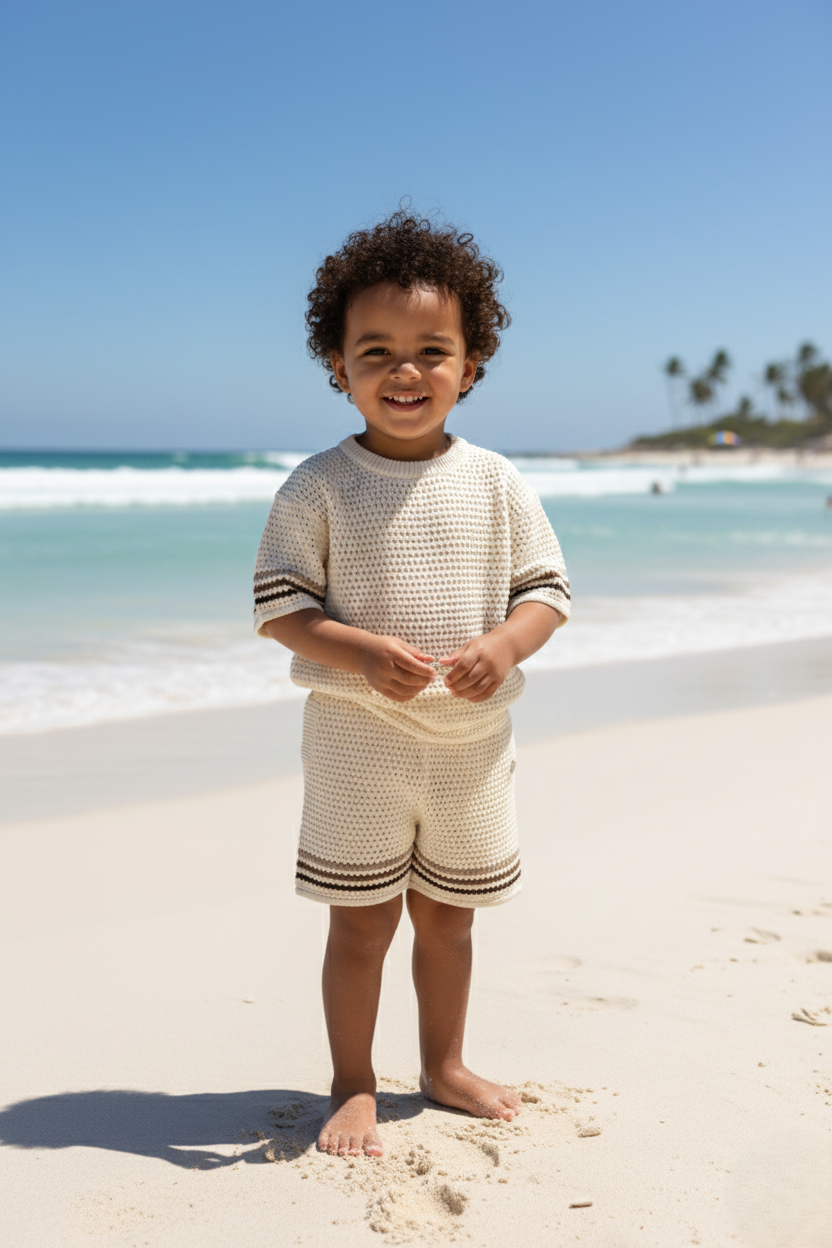 Conjunto de Punto Calado para Bebé/Niño - Image 2